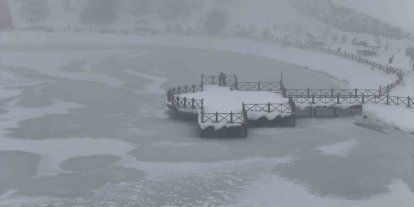 Erzincan’da dondurucu soğuklar etkili oldu: Eksi 14 derece ölçüldü