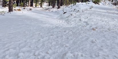 Köyceğiz Sandras Dağı karla kaplandı
