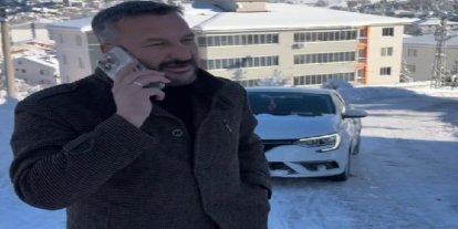 Başkan yolda kaldı, kendini eleştirdi