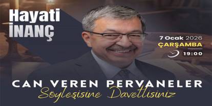 Hayati İnanç Kars’ta söyleşi programına katılacak