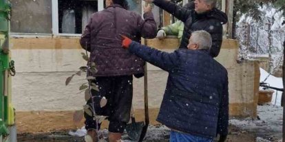 Tomarza’da yangın