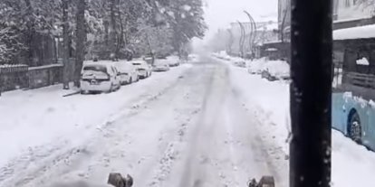 Çermik’te karla mücadele devam ediyor