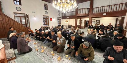 Kırka Mahallesi sakinleri 2026 yılının ilk sabah namazını birlikte kıldı