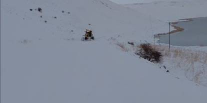 Kars'ta 214 köy yolu ulaşıma kapandı