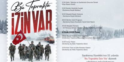 Sarıkamış Şehitleri,3 Ocak’ta Anılacak