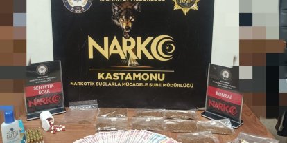 Kastamonu’da uyuşturucuyla yakalanan şahıs tutuklandı