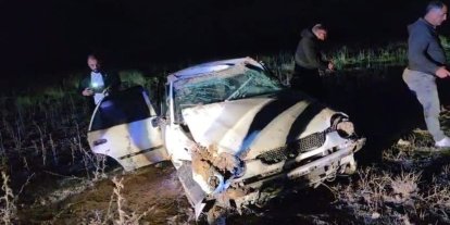 Aksaray’da kontrolden çıkan otomobil takla attı: 3 yaralı