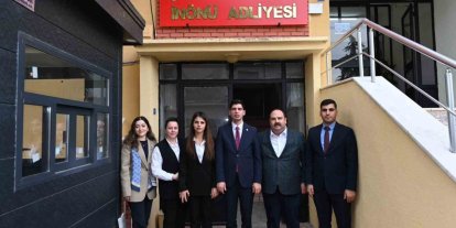 İnönü Adliyesi’ne hayırlı olsun ziyareti