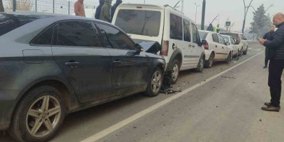 Batman’da 5 araçlı zincirleme kaza
