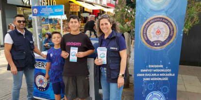 Eskişehir’de 1 yılda 65 bin 82 vatandaş siber suçlarla ilgili bilgilendirildi