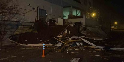 Karaman’da fırtına hayatı olumsuz etkiledi