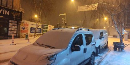 Ardahan’da kar yağışı etkili oldu