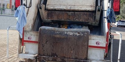 Marmaris’te Belediyesi çöp kamyonunun çarptığı kadın öldü