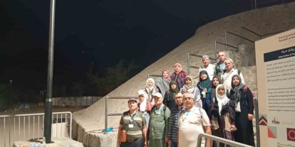 Denizlili umreciler kutsal topraklardaki ziyaretlerini sürdürüyor