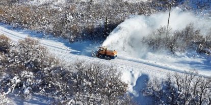 Tunceli’de  154 köy yolu ulaşıma kapandı