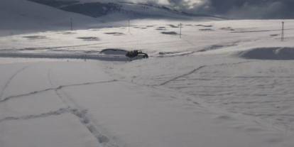 Kars'ta 11 köy yolu ulaşıma kapalı