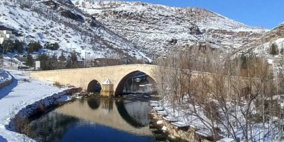 847 yıllık Haburman Köprüsü, ilk günkü ihtişamı ile ayakta