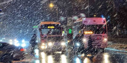 Edirne’de yoğun kar yağışı etkili oluyor