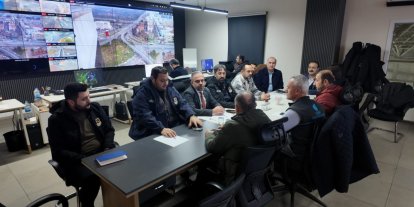 Büyükşehir’de sel ve su baskınlarına karşı kritik toplantı