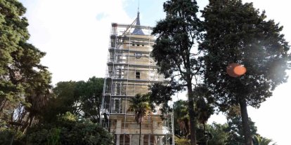 İzmit Saat Kulesi’nde restorasyon çalışmaları sona yaklaştı