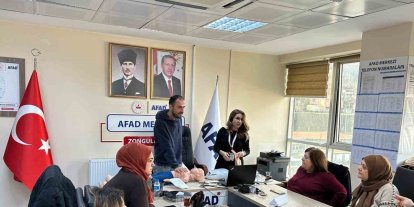 AFAD personeline ilk yardım eğitimi düzenlendi