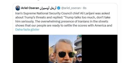 ABD’li Senatör Graham’dan İran’ın dini lideri Hamaney’in rejim yanlısı gösterileri ABD’ye uyarı olarak nitelemesine yanıt