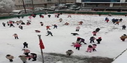 Ardahan’da taşımalı eğitime kar engeli