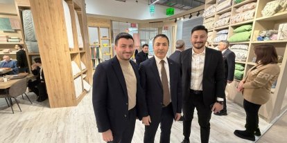 DTO Başkanı Erdoğan, 2026 Heimtextil Fuarında Denizlili firmaları yalnız bırakmadı