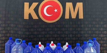 Yozgat’ta kaçak alkol yakalandı