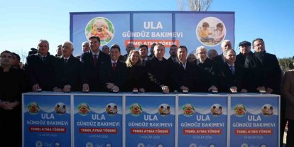 Ula Gündüz Bakımevinin temeli atıldı
