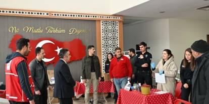 Kars Emniyetinden kan bağışı kampanyası