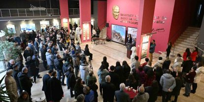 Türkiye-Çin diplomatik ilişkilerinin 55’inci yılı sanat sergisiyle kutlandı