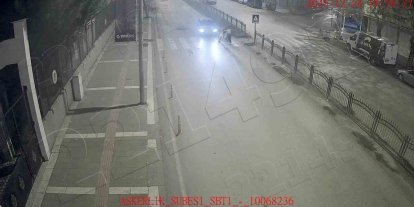 Amasya’da trafik kazaları kamerada