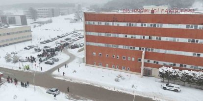 Diş Hekimliği Fakültesi’nde yangın tatbikatı