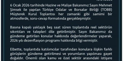 "Farklı görüşlerin gündeme getirilmesi ve yorumların yapılması gayet doğaldır"