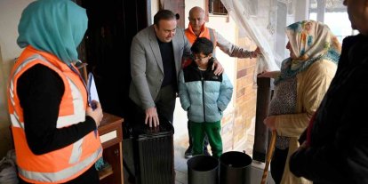 Kuşadası’nda evler ve yürekler dayanışmayla ısınıyor