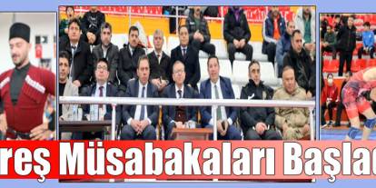 Kars’ta U-17 Grup Güreş Müsabakaları başladı