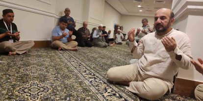 Miraç kandilini kutsal topraklarda idrak ettiler