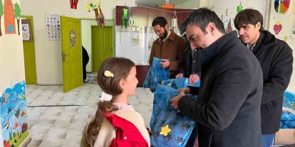 Dicle Kaymakamı Atış, Kur’an kursu öğrencileriyle bir araya geldi