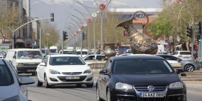 Erzincan’da araç sayısı 83 bin 609 oldu
