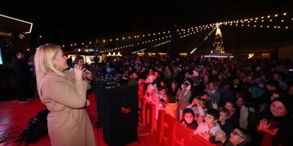 Merkezefendi Kış Festivalinde eğlence devam ediyor