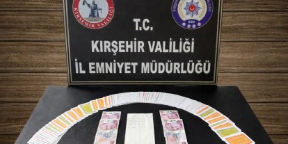 Kırşehir’de kumar operasyonu