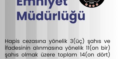 Bingöl’de 14 aranan şahıs yakalandı