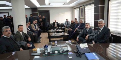 Bakan Yardımcısı Aydın, Belediye Başkanı Hallaç ile bir araya geldi