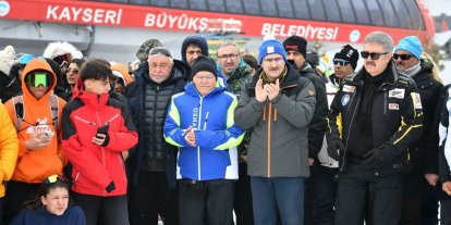 Başkan Büyükkılıç, genel müdür ve federasyon başkanı Şahin’e şehri ve Büyükşehir’in tesislerini tanıttı