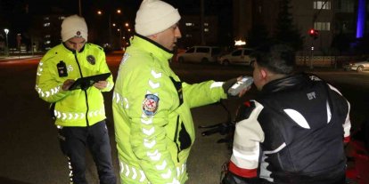 Sultandere’de asayiş ve trafik denetimi yapıldı