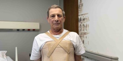 Havalimanında kalbinden rahatsızlanan hastaya şehir hastanesinde ’hayat’ dokunuşu