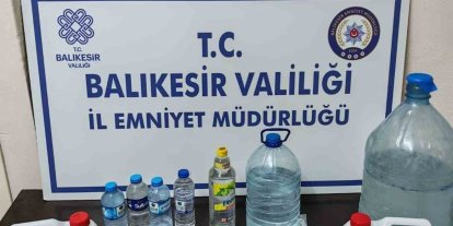 Erdek’te kaçak içki operasyonu