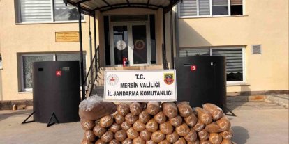 Mersin’de 335 kilo kaçak tütün ele geçirildi