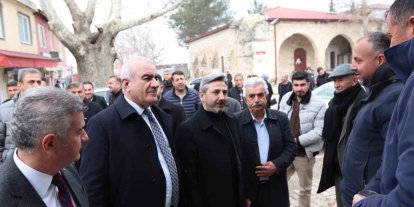 Bakan Yardımcısı Aydın ve Milletvekili Özhan, ilçelerde incelemelerde bulundu